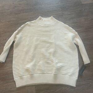 French Connection Cream Knit Women's Sweater